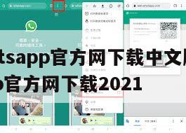 【whatsapp官方网下载中文版】whatsapp官方网下载2021